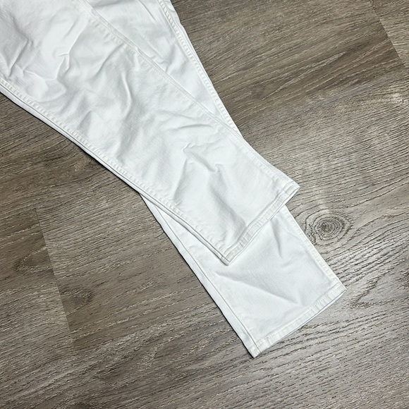 NWT Madewell Stovepipe Jeans in Pure White Straight Leg Women’s Size 25 - Picture 7 of 14